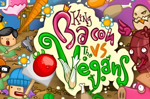 King Bacon vs Vegans